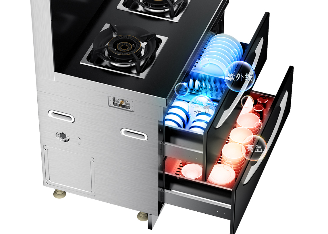 三重消毒的安心，導軌外置使用更放心