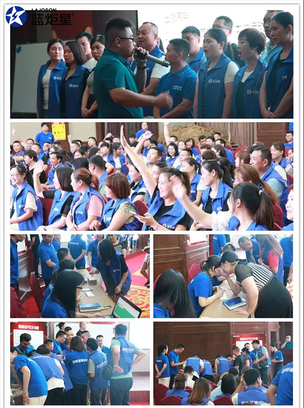 認真聽講的經銷商家人們