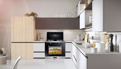 (藍炬星集成灶，廚房新選擇)