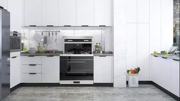 ▲ 集成設(shè)計(jì)，讓廚房充滿快樂