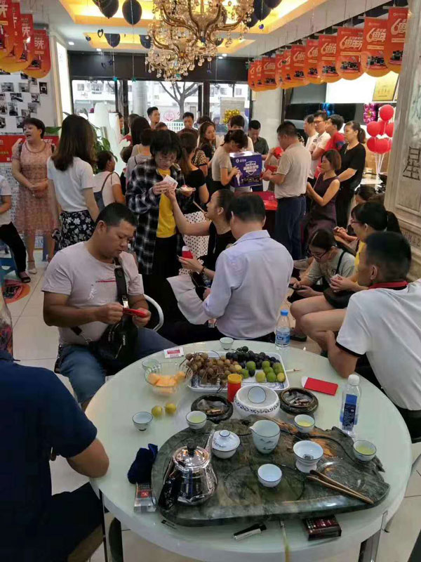 藍炬星集成灶漳州周年慶落地68單！