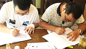 喜訊，湖南婁底毛總成功加盟藍炬星集成灶！