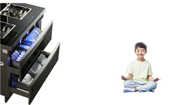 消毒柜增添兒童鎖