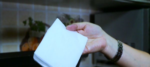 使用了十年的藍炬星集成灶依然油污不沾