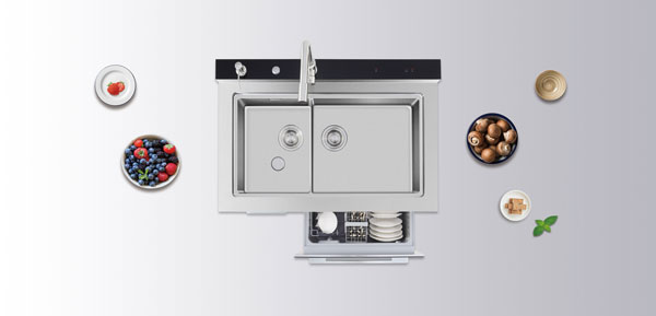 藍(lán)炬星集成水槽洗碗機(jī)