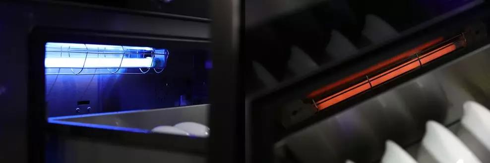 紅外線烘干紫外線消毒