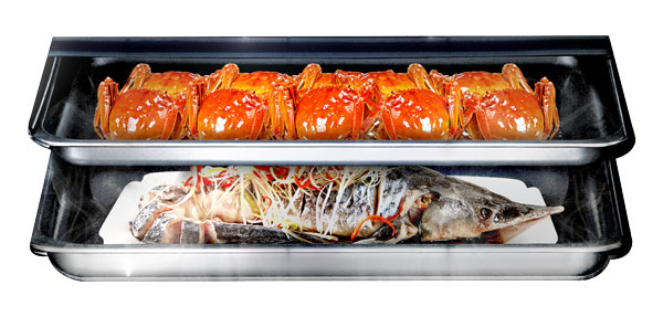 無影微蒸烤技術