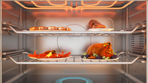 食品級304不銹鋼消毒柜、蒸烤箱