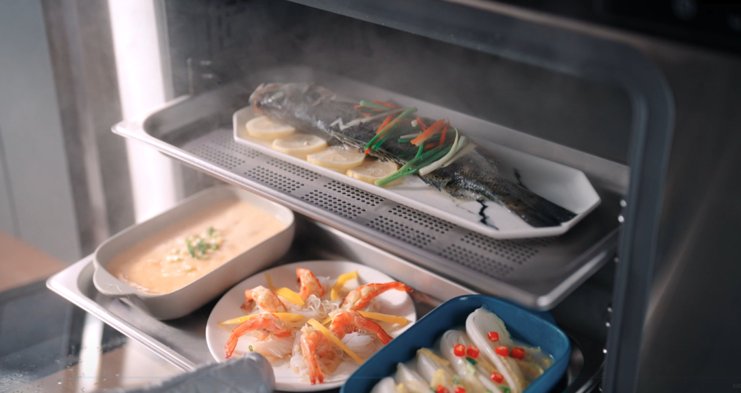 藍炬星蒸烤炸集成灶